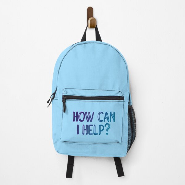 Item preview, How can I help? (blue) designed and sold by PaulaPatata.
