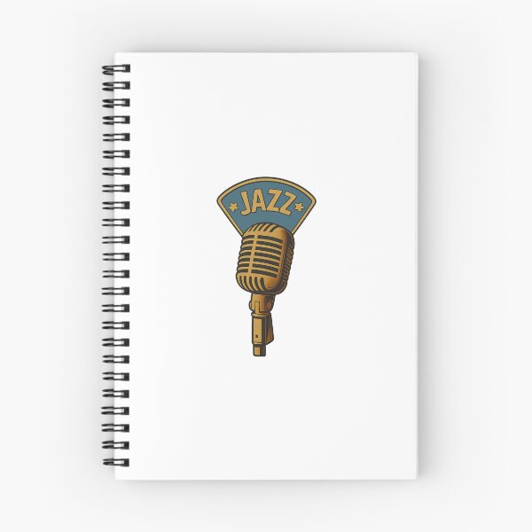 Item preview, Jazz Microphone Art – Vintage Swing & Big Band Music Design designed and sold by Fleetwood1994.