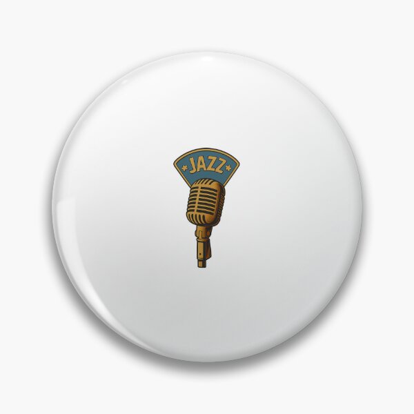Item preview, Jazz Microphone Art – Vintage Swing & Big Band Music Design designed and sold by Fleetwood1994.