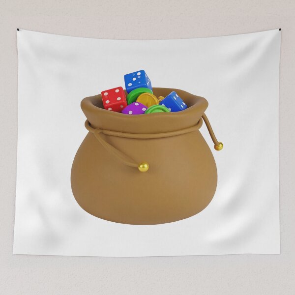 Item preview, Dice Bag designed and sold by Nok-Thep.