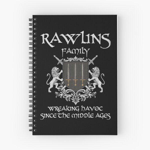 Item preview, Rawlins Family Crest – Medieval Heritage Emblem for Ancestry Lovers & Vintage Style Fans designed and sold by 9X FR.
