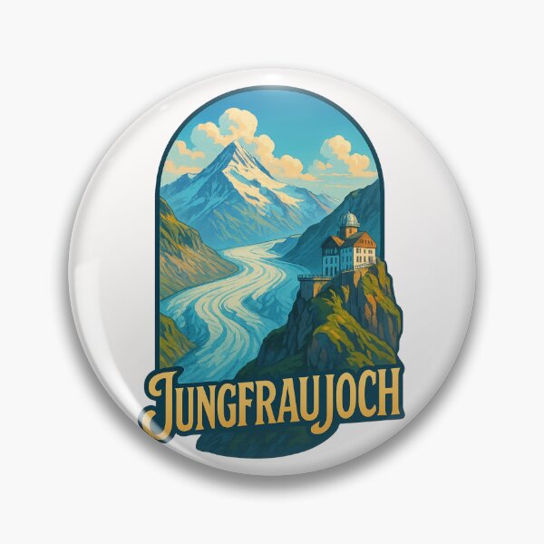 Item preview, Jungfraujoch Sphinx Observatory and Glacier Switzerland designed and sold by Places On Earth.