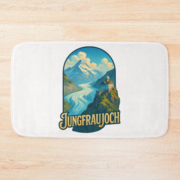 Item preview, Jungfraujoch Sphinx Observatory and Glacier Switzerland designed and sold by Places On Earth.