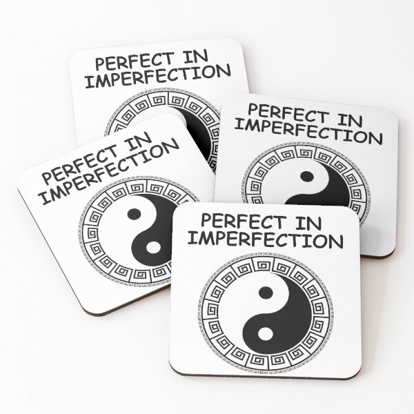 Item preview, Perfect in Imperfection – Yin Yang Minimalist Design designed and sold by Mix Mood.