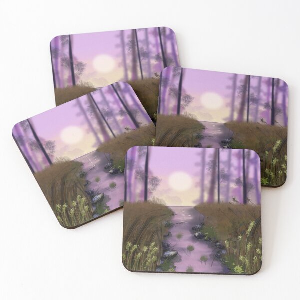 Item preview, Sunset Reflections Over Forest Stream"  If you’d like something more poetic, abstract, or vivid, I can offer a few alternatives too designed and sold by akolesnyksketch.
