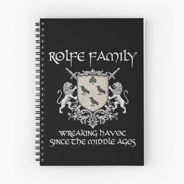 Item preview, Rolfe Family Crest – Medieval Heritage Emblem for Ancestry Lovers & Vintage Style Fans designed and sold by 9X FR.