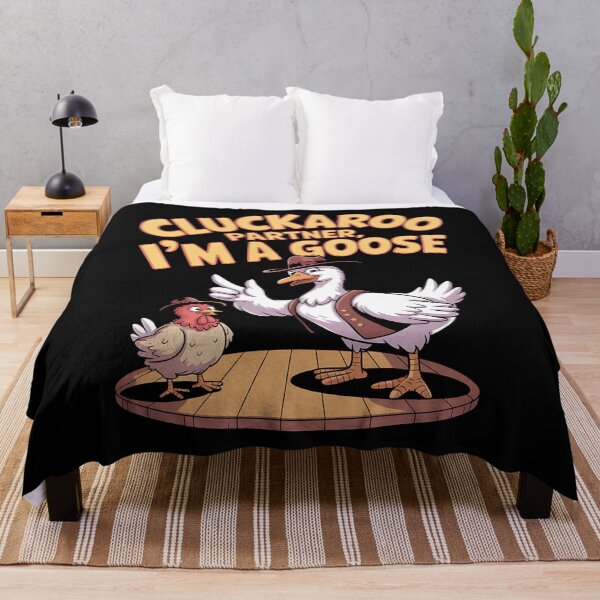 Item preview, Cowboy goose - Yeehaw goose - Goose in boots - Goose on the loose - Western goose - Silly goose - Honky tonk goose - Cowgirl duck designed and sold by JansenGS.