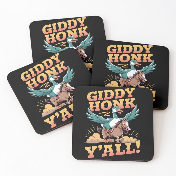Item preview, Cowboy goose - Yeehaw goose - Goose in boots - Goose on the loose - Western goose - Silly goose - Honky tonk goose - Cowgirl duck designed and sold by JansenGS.
