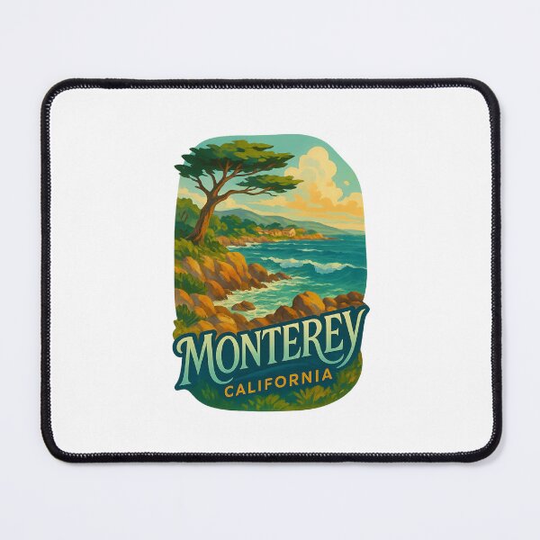 Item preview, Monterey California Coastal Cypress View designed and sold by Places On Earth.