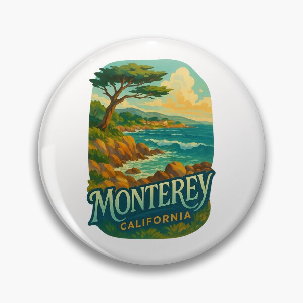 Item preview, Monterey California Coastal Cypress View designed and sold by Places On Earth.