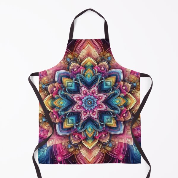 Item preview, Colorful geometric decorative mystic pattern designed and sold by Dogandesighn.