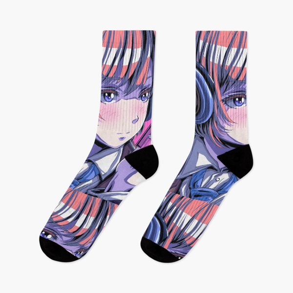 Item preview, Retro 90s Anime Girl Listening to Music with Walkman – Short Hair Aesthetic designed and sold by AirForceTuan.