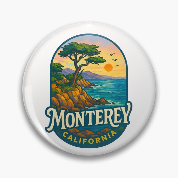 Item preview, Sunset Over Monterey Coast California designed and sold by Places On Earth.