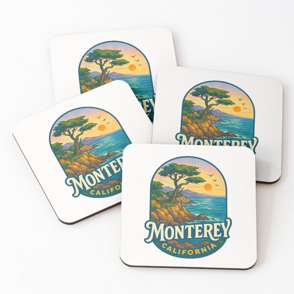 Item preview, Sunset Over Monterey Coast California designed and sold by Places On Earth.
