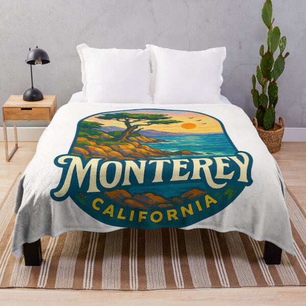 Item preview, Sunset Over Monterey Coast California designed and sold by Places On Earth.