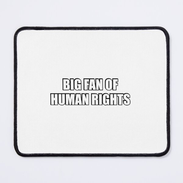 Item preview, Big Fan Of Human Rights designed and sold by Inspirationmotivation.