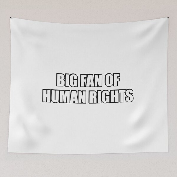 Item preview, Big Fan Of Human Rights designed and sold by Inspirationmotivation.