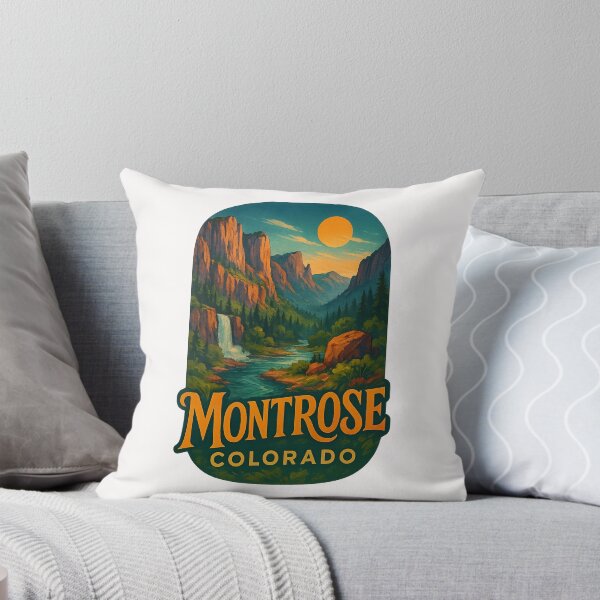 Item preview, Montrose Colorado Waterfall Canyon at Sunset designed and sold by Places On Earth.