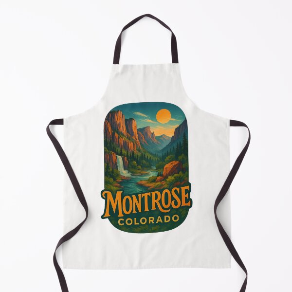 Item preview, Montrose Colorado Waterfall Canyon at Sunset designed and sold by Places On Earth.