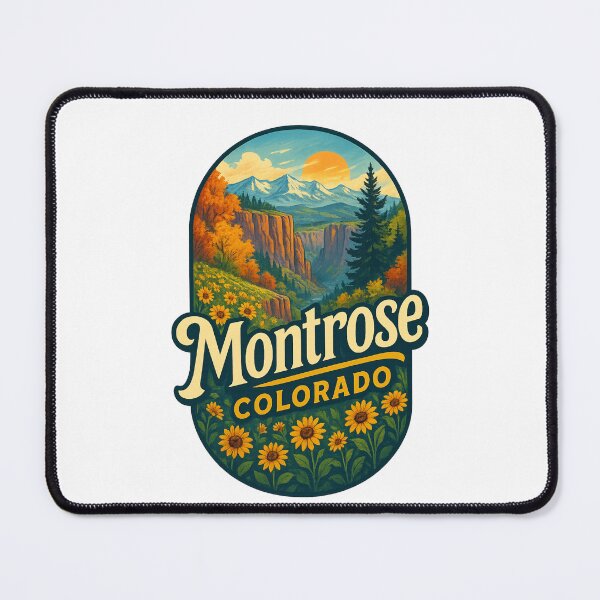 Item preview, Montrose Colorado Alpine Wildflowers and Mountains designed and sold by Places On Earth.