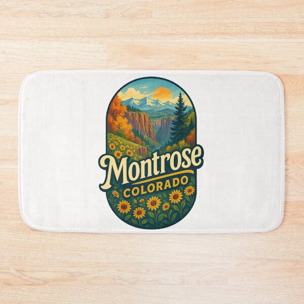 Item preview, Montrose Colorado Alpine Wildflowers and Mountains designed and sold by Places On Earth.