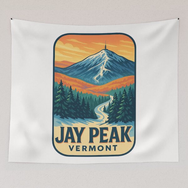 Item preview, Jay Peak Vermont Autumn Mountainscape designed and sold by Places On Earth.