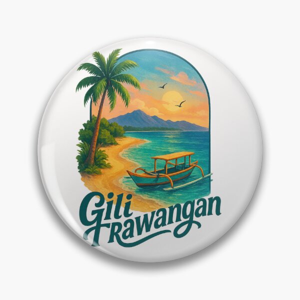 Item preview, Sunset Shoreline of Gili Trawangan Indonesia designed and sold by Places On Earth.