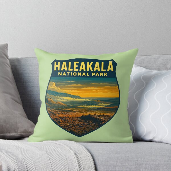 Item preview, Haleakalā National Park Retro Volcano Sticker designed and sold by Ismeal Von.