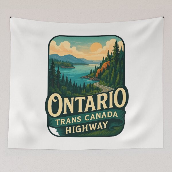 Item preview, Ontario Trans Canada Highway Lakeside Drive designed and sold by Places On Earth.