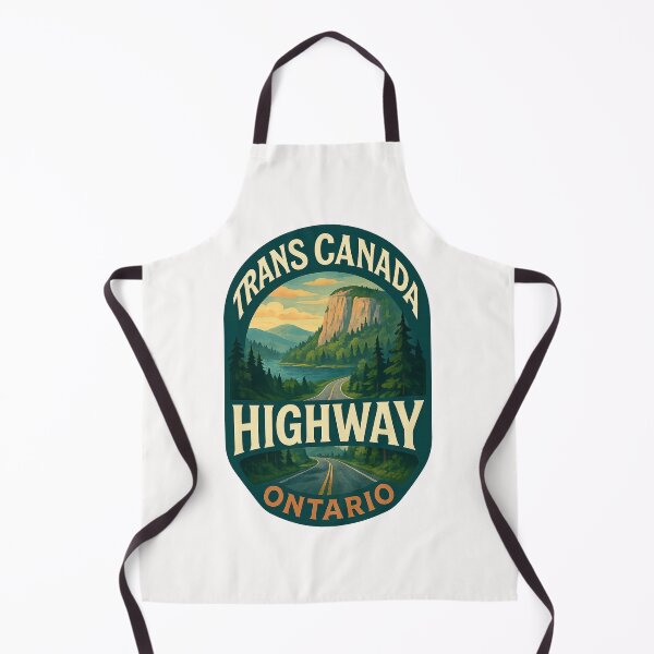 Item preview, Ontario Trans Canada Highway Through Cliffs and Pines designed and sold by Places On Earth.