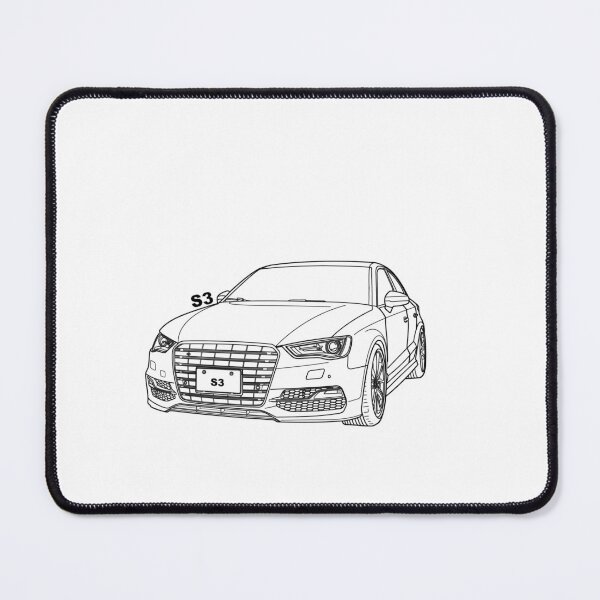 Item preview, AUDI S3 Line illustration designed and sold by sketchjuny.
