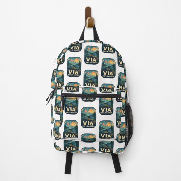 Item preview, VIA Rail Canada Locomotive in Mountain Valley designed and sold by Places On Earth.