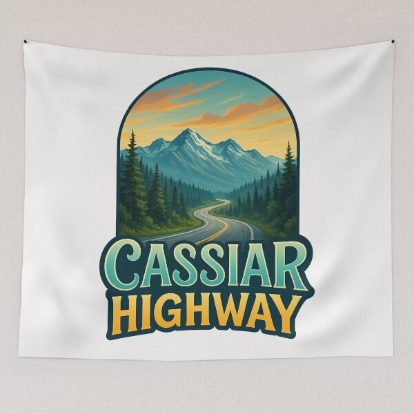 Item preview, Cassiar Highway Through the British Columbia Wilderness designed and sold by Places On Earth.
