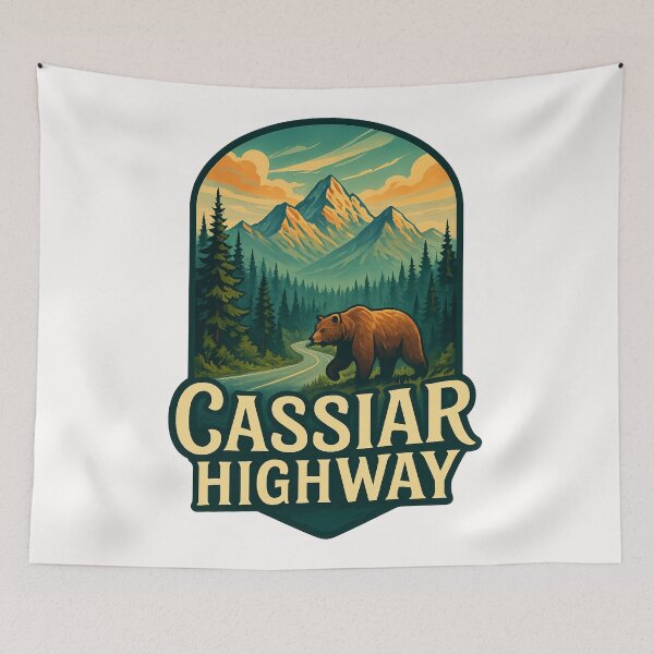 Item preview, Grizzly on the Cassiar Highway British Columbia designed and sold by Places On Earth.