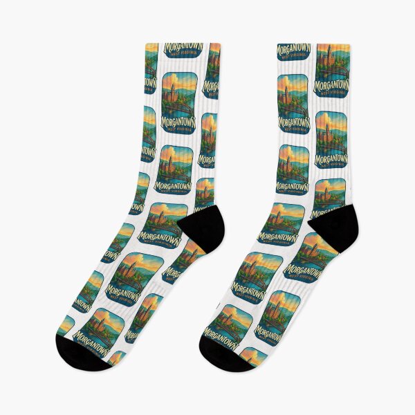 Item preview, Morgantown West Virginia Riverfront and University designed and sold by Places On Earth.