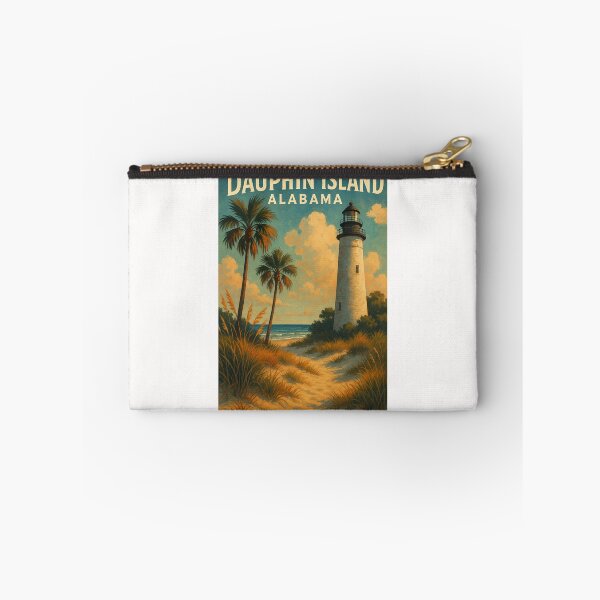 Item preview, Dauphin Island Alabama Lighthouse and Coastline designed and sold by Places On Earth.