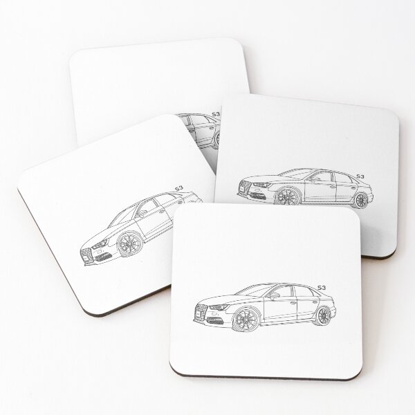 Item preview, AUDI S3 Line illustration designed and sold by sketchjuny.