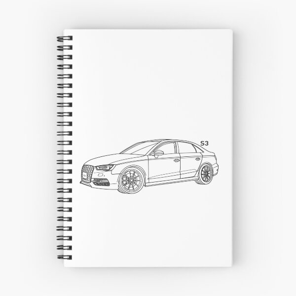 Item preview, AUDI S3 Line illustration designed and sold by sketchjuny.
