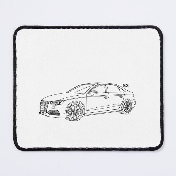 Item preview, AUDI S3 Line illustration designed and sold by sketchjuny.