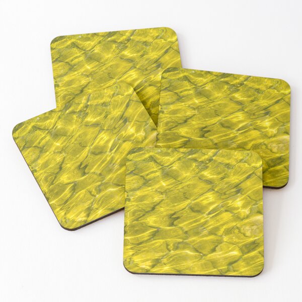 Item preview, Sunlight on Rippling Golden Yellow Water designed and sold by Georgia Mizuleva.
