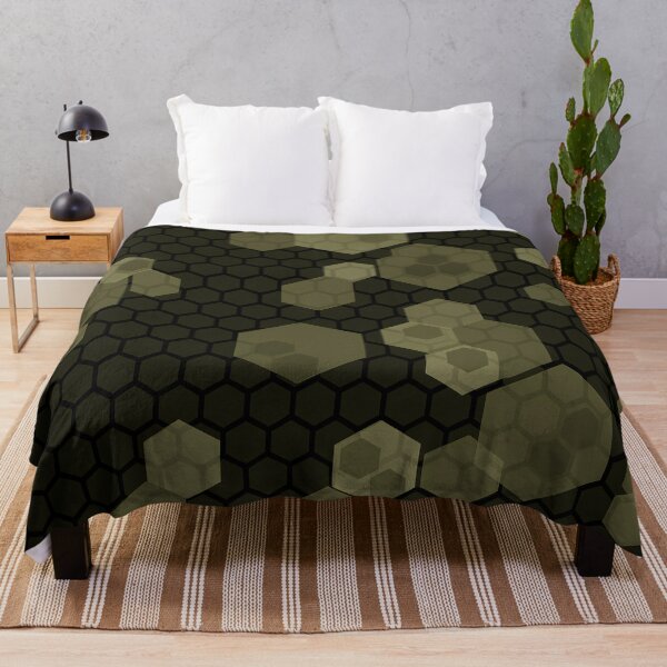 Item preview, Camouflage Honeycomb Grid designed and sold by Kaleidoscope Print.
