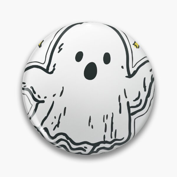 Item preview, Adorable Black Ghost Halloween Illustration designed and sold by AGraphic11.