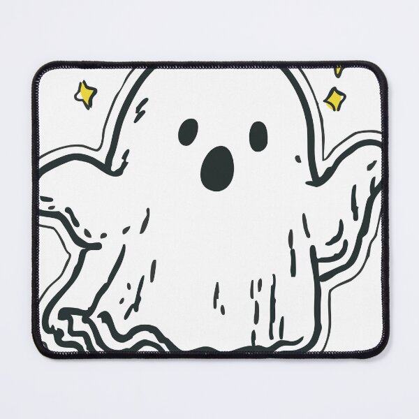 Item preview, Adorable Black Ghost Halloween Illustration designed and sold by AGraphic11.