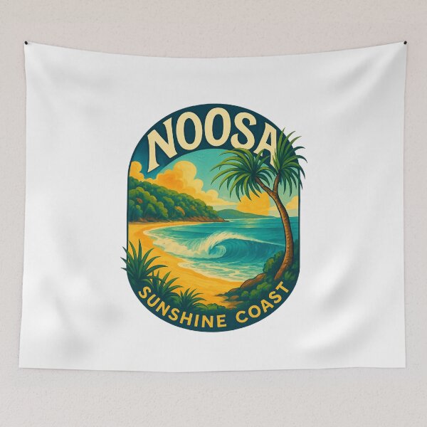 Item preview, Noosa Queensland Australia Surf Coast designed and sold by Aryabek.