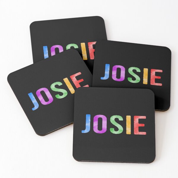 Item preview, Josie Name Bright Colors designed and sold by Jeallan Designs.