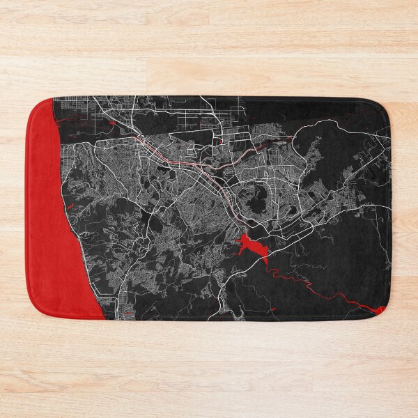 Item preview, Tijuana City Map of Baja California, Mexico - Oriental  designed and sold by deMAP.