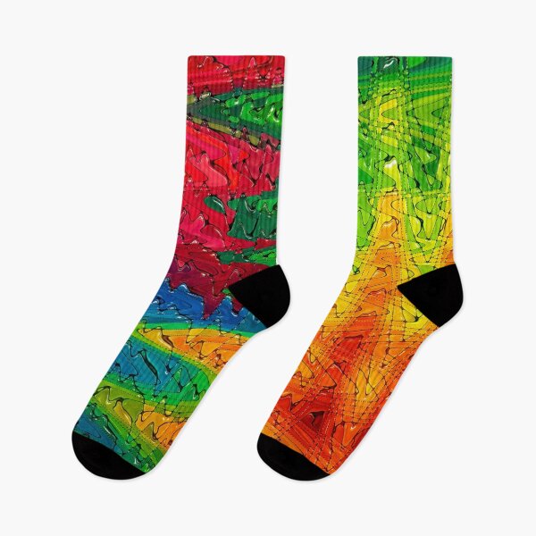 Item preview, Explosion of colorful line worlds designed and sold by Sigtrix.