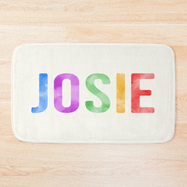 Item preview, Josie Name Bright Colors designed and sold by Jeallan Designs.