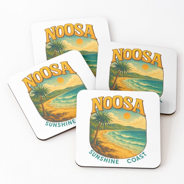 Item preview, Noosa Sunshine Coast Beach Sunset View designed and sold by Aryabek.