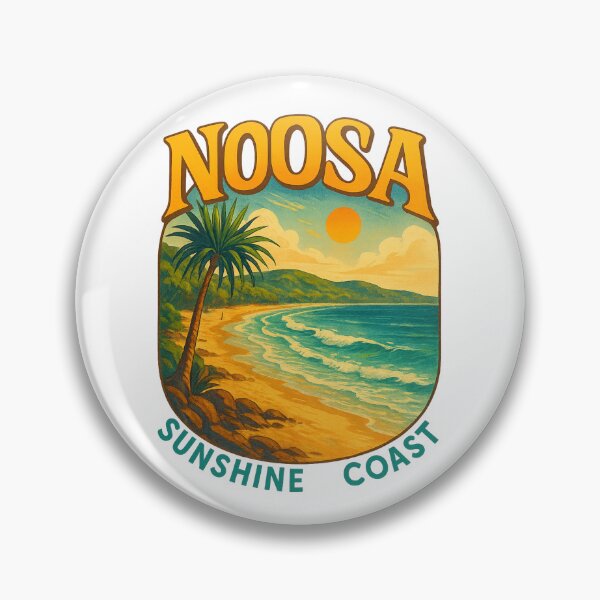 Item preview, Noosa Sunshine Coast Beach Sunset View designed and sold by Aryabek.